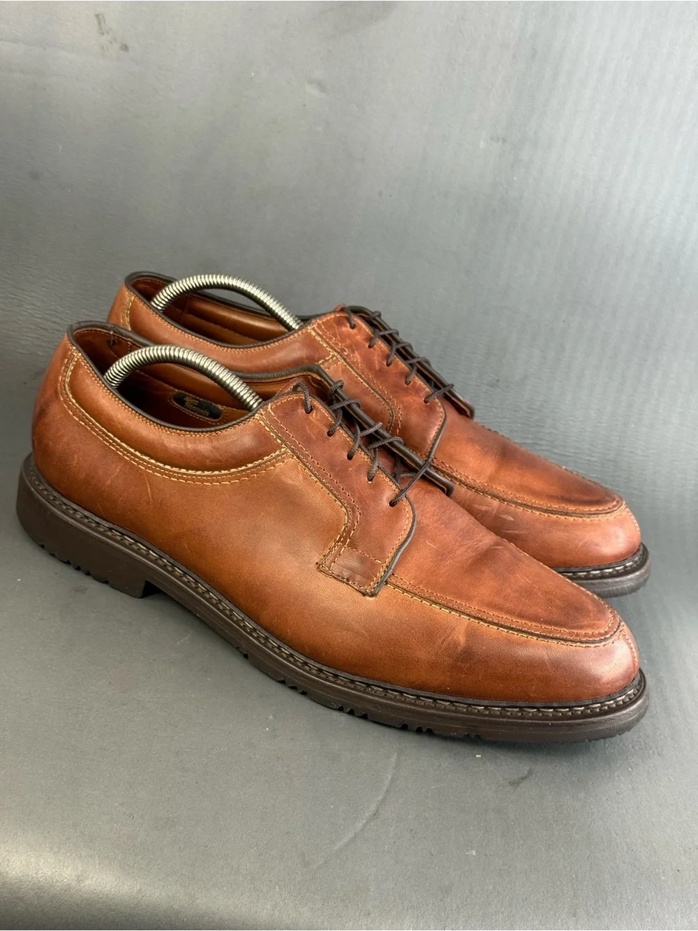 Allen Edmonds Wilbert Derby Brown Leather shoes men’s size 12